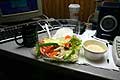 Lunch at my desk.
